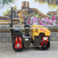 Driving vibratory road roller small double drum roller